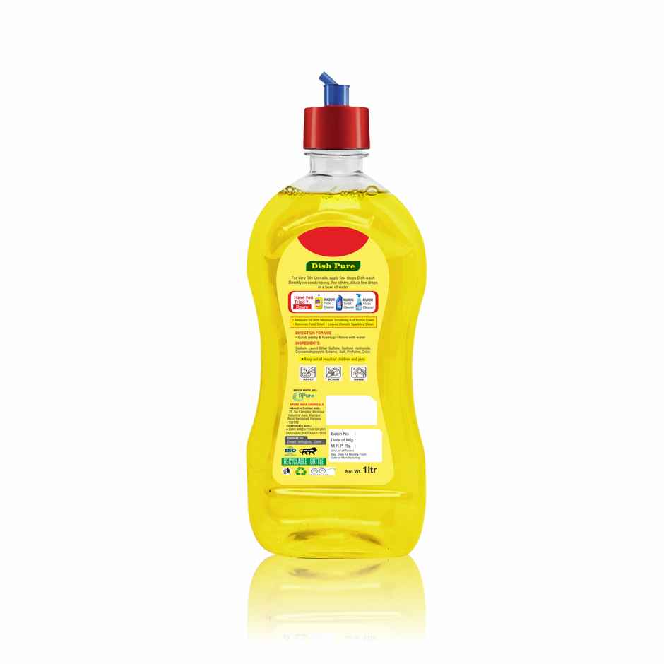 Rpure Dish Pure Dish Wash Liquid