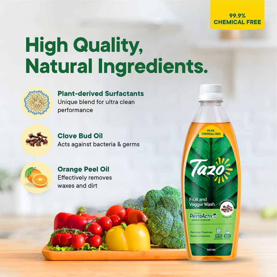 Tazo Natural Fruit And Veggie Wash