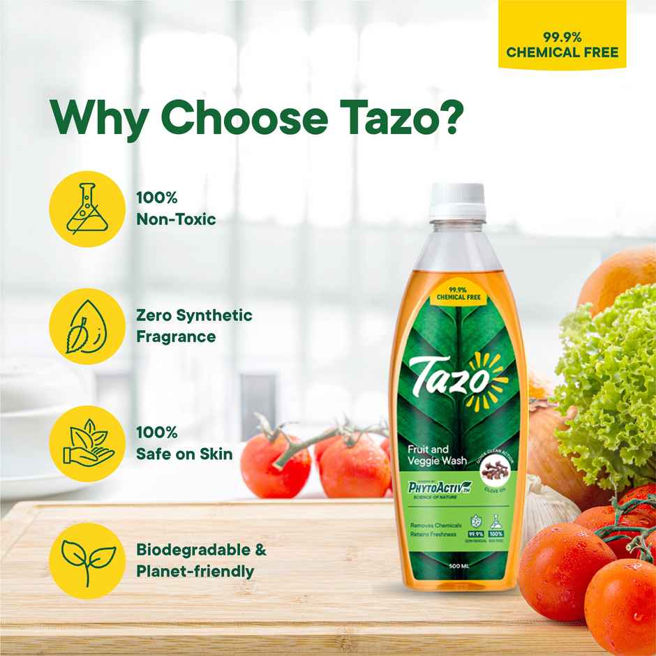 Tazo Natural Fruit And Veggie Wash