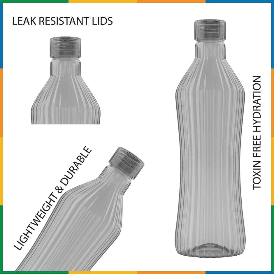 Kolorr Oscar Bottle 1L | Grey a modern and durab bottle for daily hydration