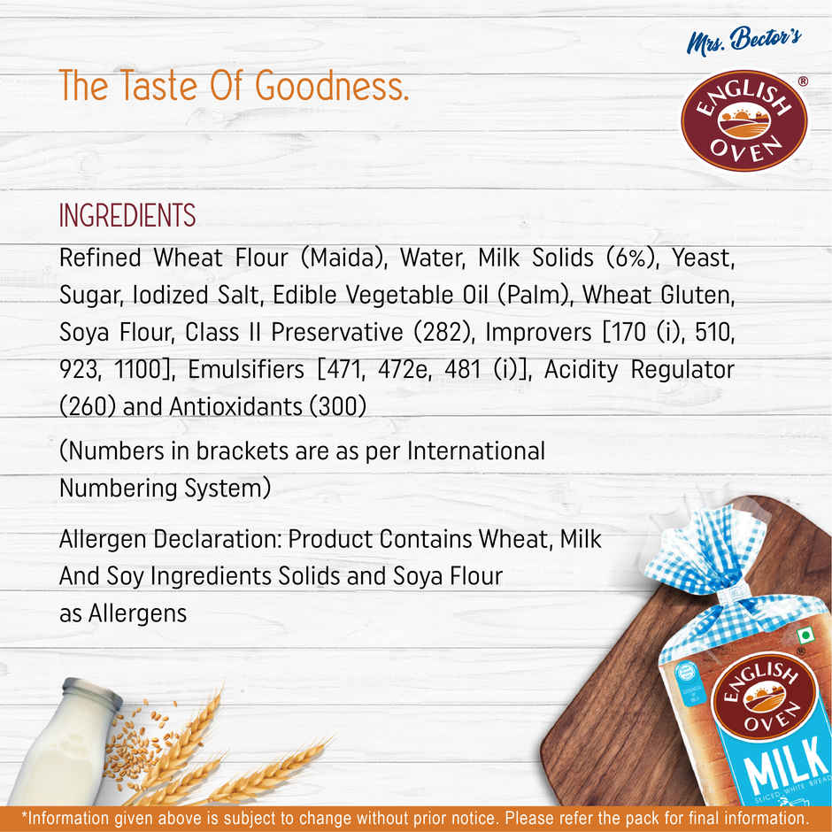 English Oven Milk Bread