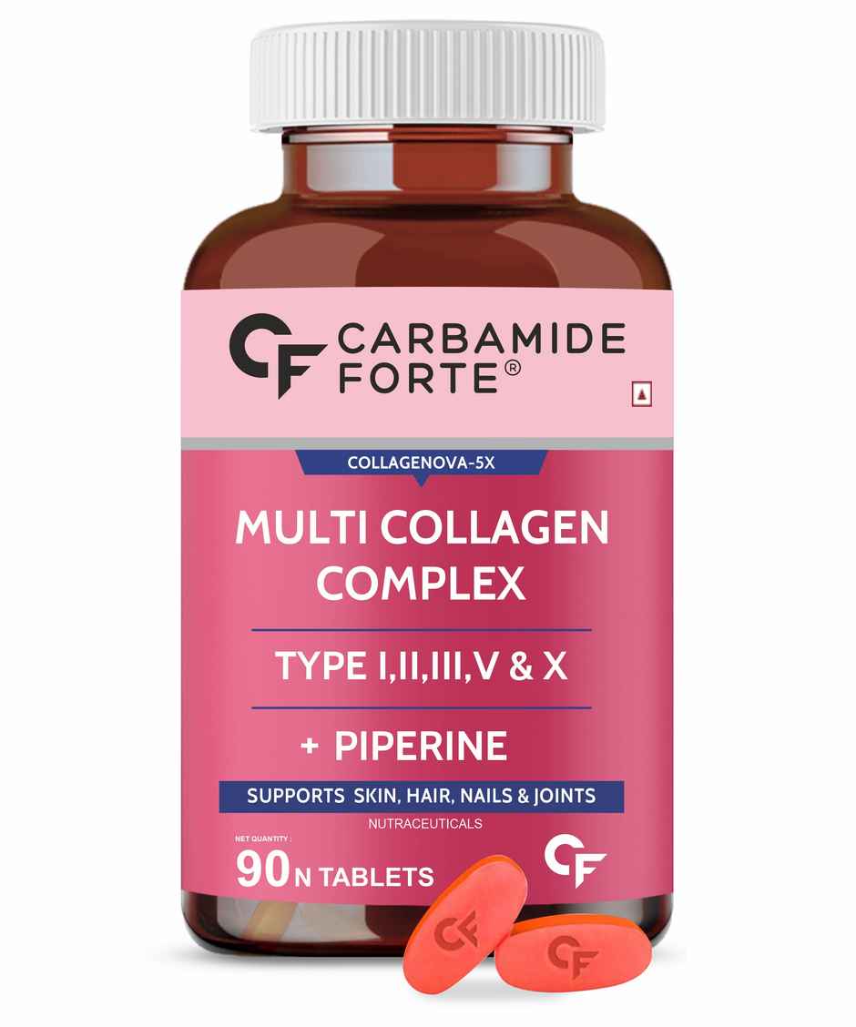 Carbamide Forte Hydrolyzed Multi Collagen Tablets With 90 Tablets
