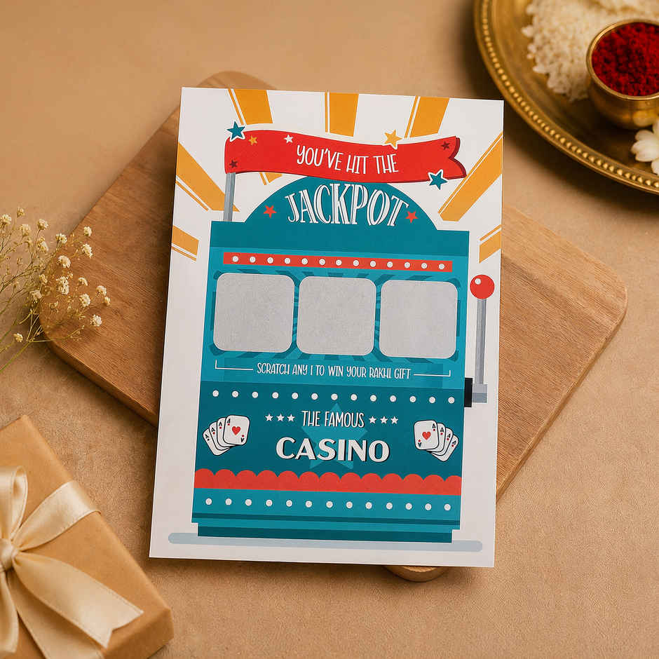 Rakhi Jackpot Scratch Card | Oye Happy