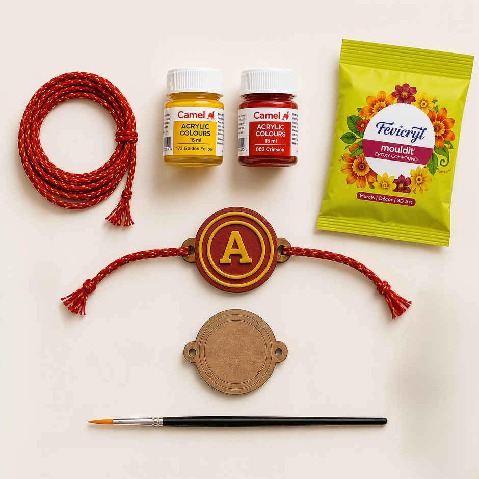 DIY Lippan Art Rakhi Kit | Oye Happy