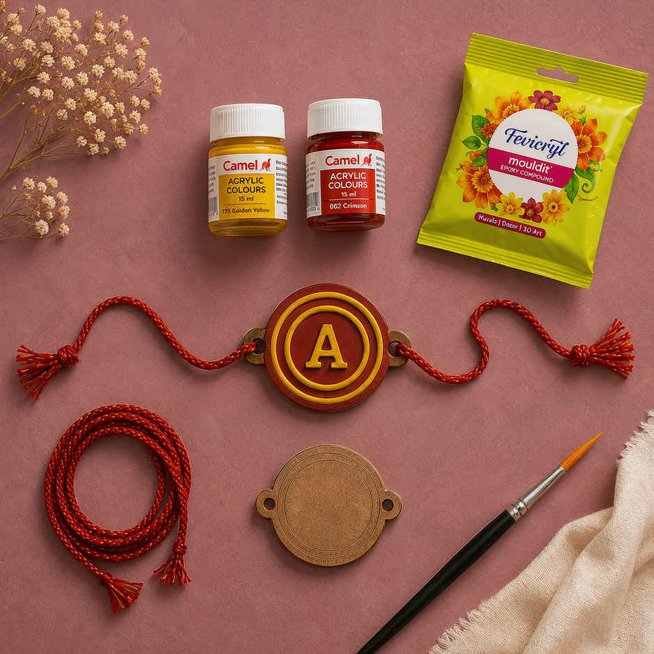 DIY Lippan Art Rakhi Kit | Oye Happy