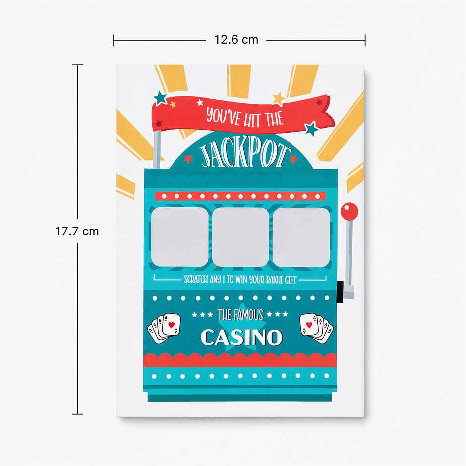 Rakhi Jackpot Scratch Card | Oye Happy