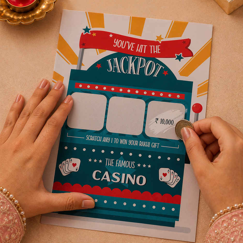 Rakhi Jackpot Scratch Card | Oye Happy