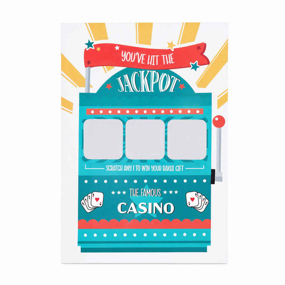 Rakhi Jackpot Scratch Card | Oye Happy