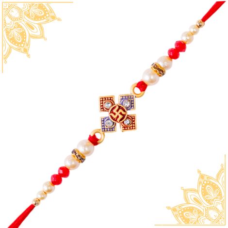 Religious Single Religious Rakhi (Shree Rakhi) Set of 1