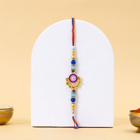 Evil Eye Trendy Rakhi For Good Health Of Brother (BANDHAN)