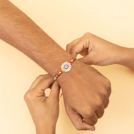 Evil Eye Bro Sis Designer Rakhi (BANDHAN)