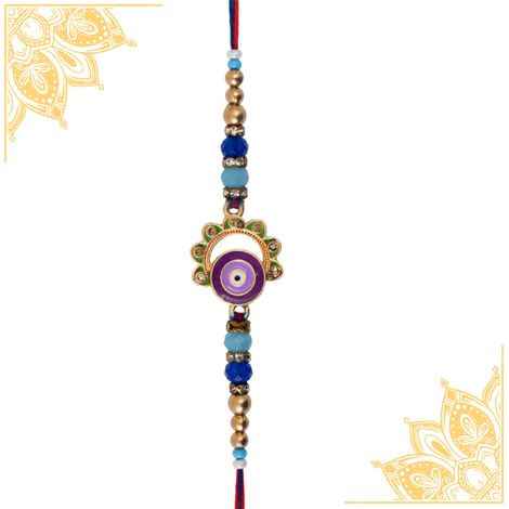 Evil Eye Trendy Rakhi For Good Health Of Brother (BANDHAN)