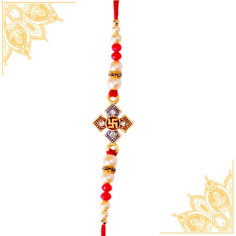 Religious Single Religious Rakhi (Shree Rakhi) Set of 1