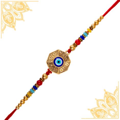 Evil Eye Bro Sis Designer Rakhi (BANDHAN)