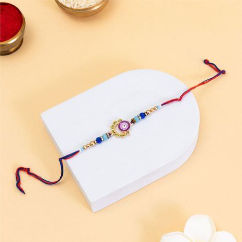 Evil Eye Trendy Rakhi For Good Health Of Brother (BANDHAN)