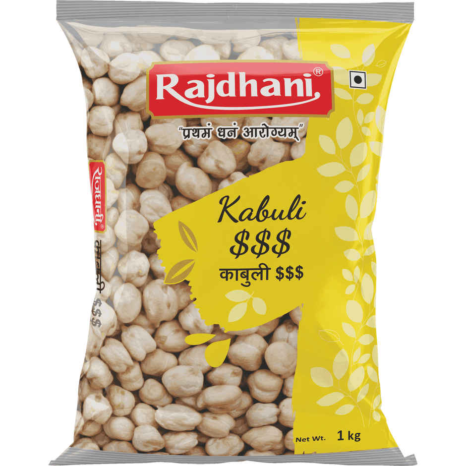 Rajdhani Unpolished Kabuli Chana | Big Size