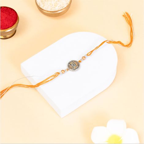 Abstract Single BRO Rakhi (Shree Rakhi) Set of 1