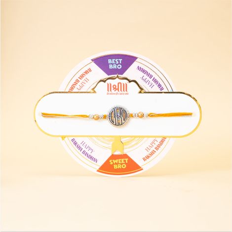 Abstract Single BRO Rakhi (Shree Rakhi) Set of 1