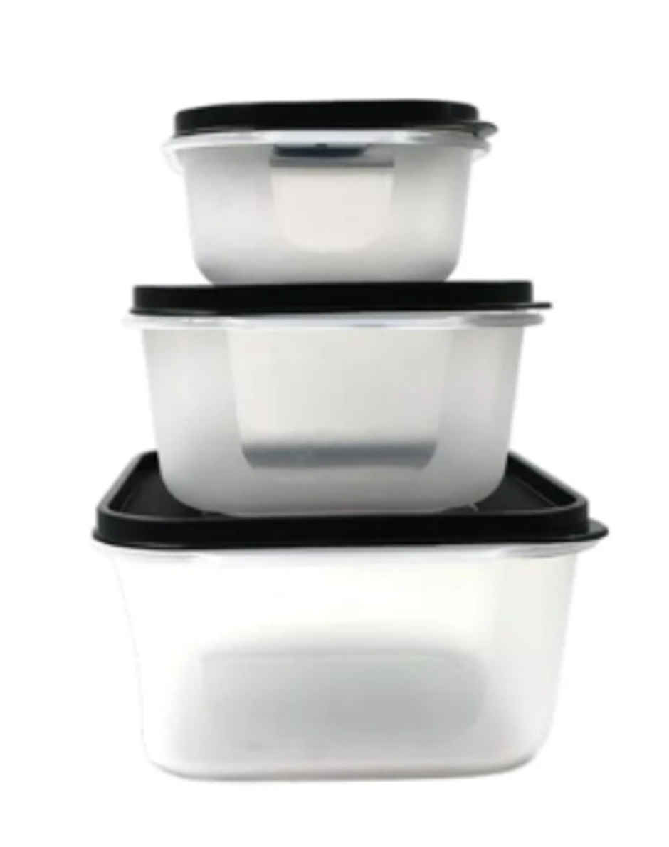 YELLOCUT Plastic Container Set | Transparent