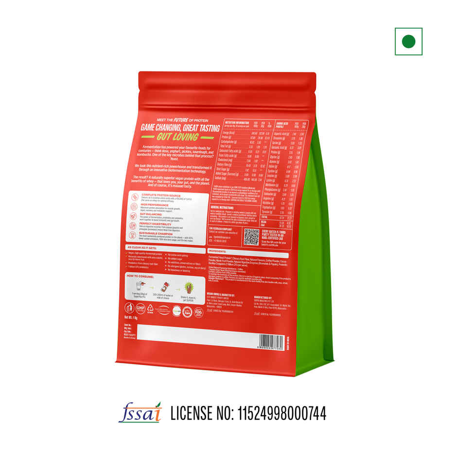 SuperYou Pro Fermented Yeast Protein- Coffee | 24g Protein Per Scoop