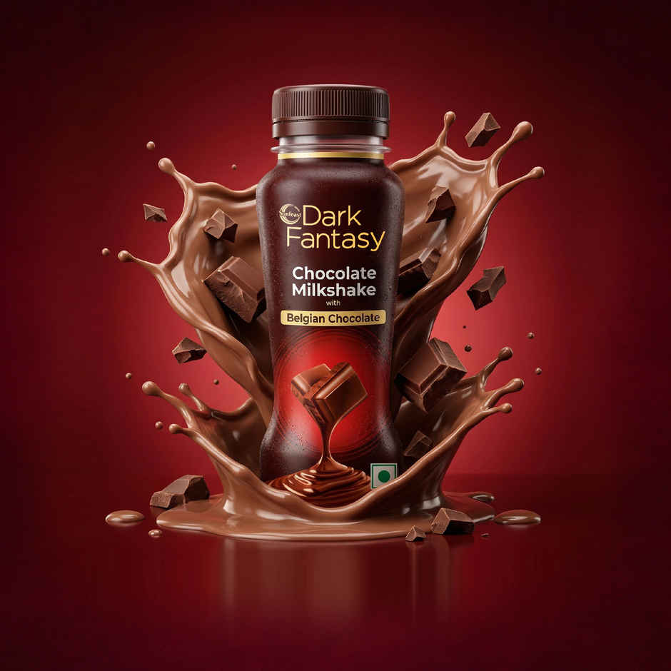 Sunfeast Dark Fantasy Chocolate Milkshake With Belgian Chocolate Combo 