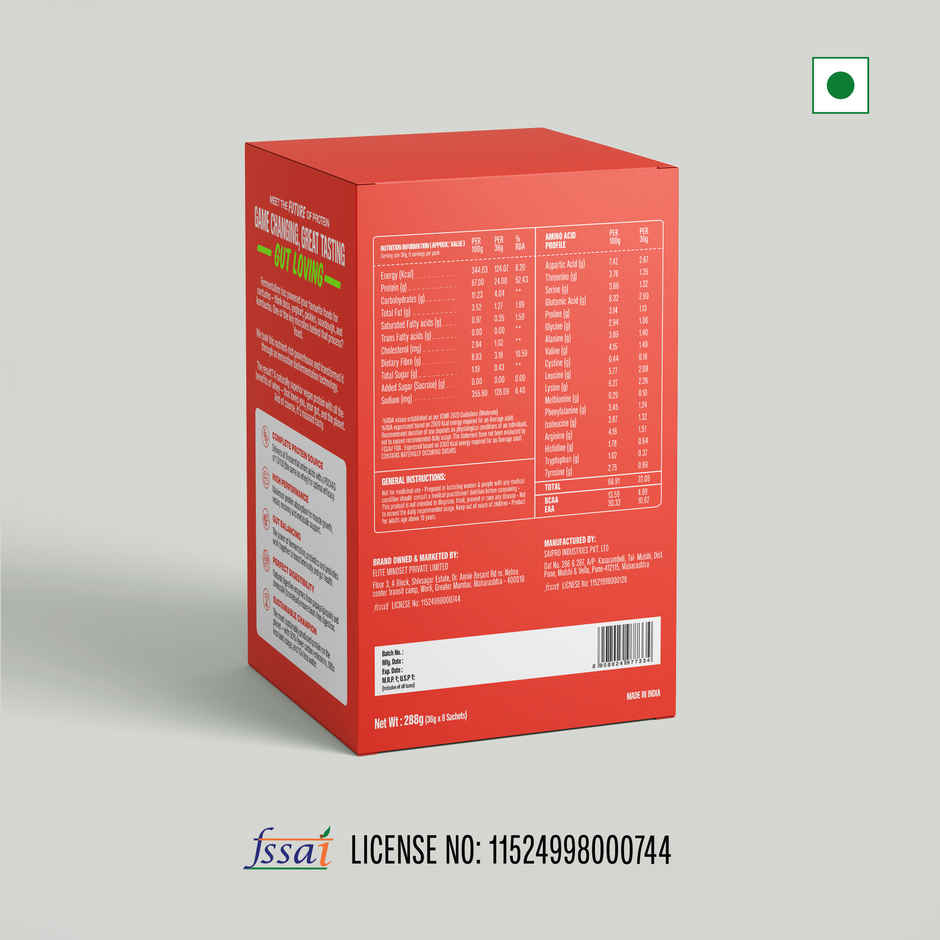 SuperYou Pro Fermented Yeast Protein- Chocolate | 24g Protein per sachet