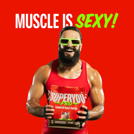 SuperYou Pro Fermented Yeast Protein- Coffee | 24g Protein | 4.92g BCAA