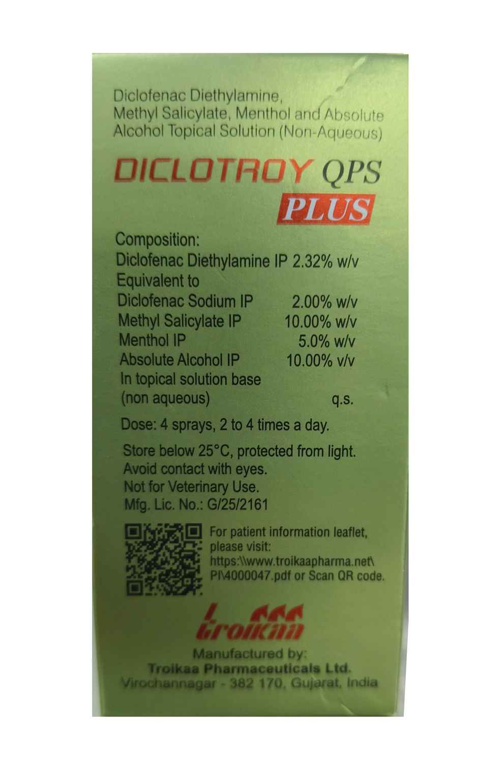 Diclotroy QPS Plus Solution