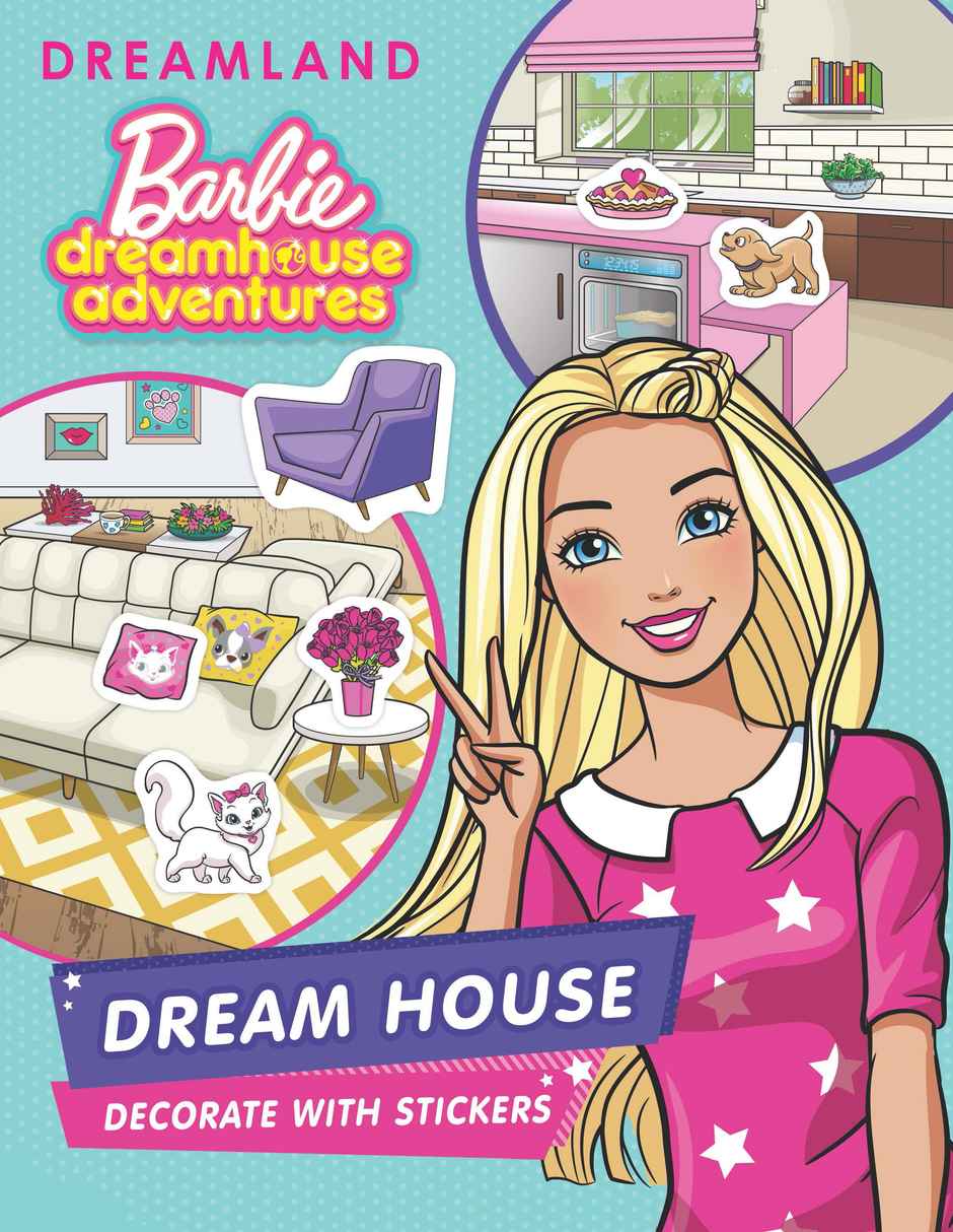 Dreamland Barbie Dreamhouse Adventures Sticker Activity Book | 16 Pages
