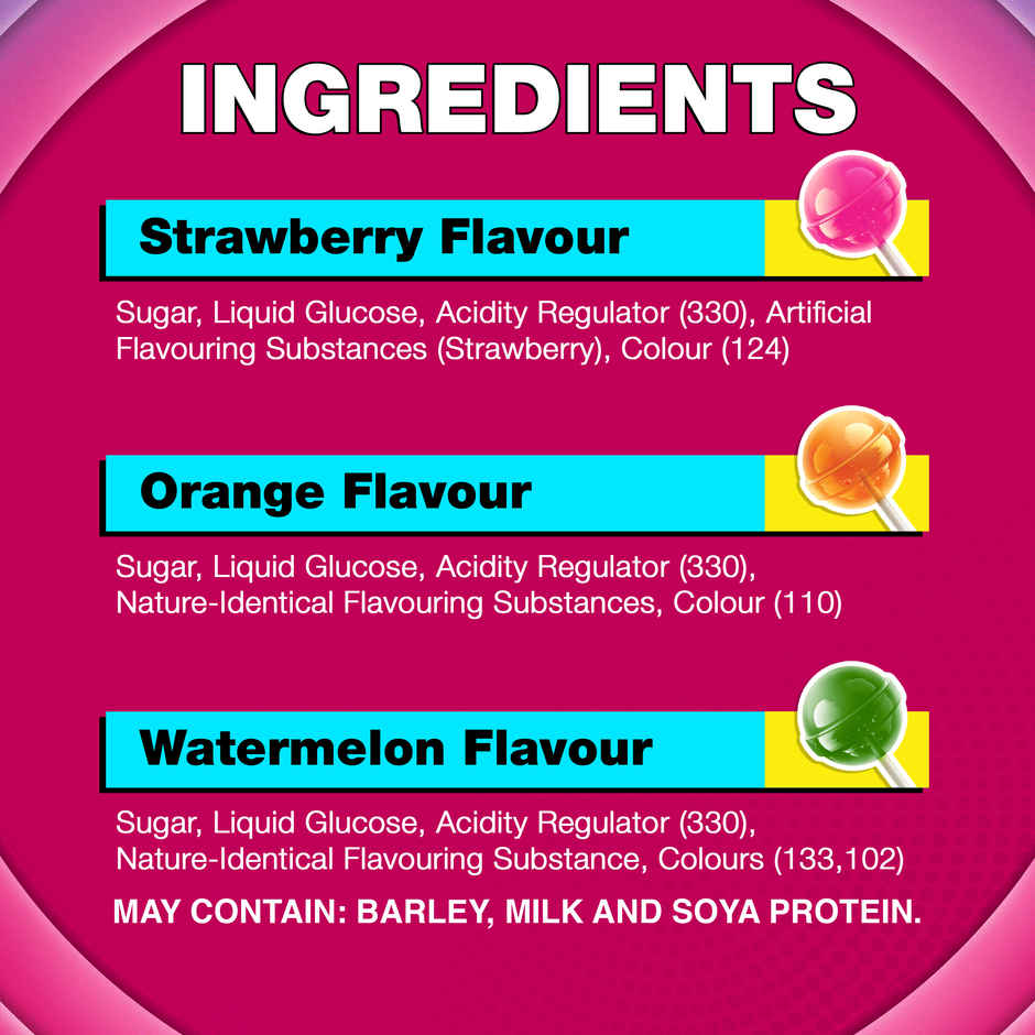 Boomer Lollipop (Classic) in a Pack of 8 Assorted Flavours