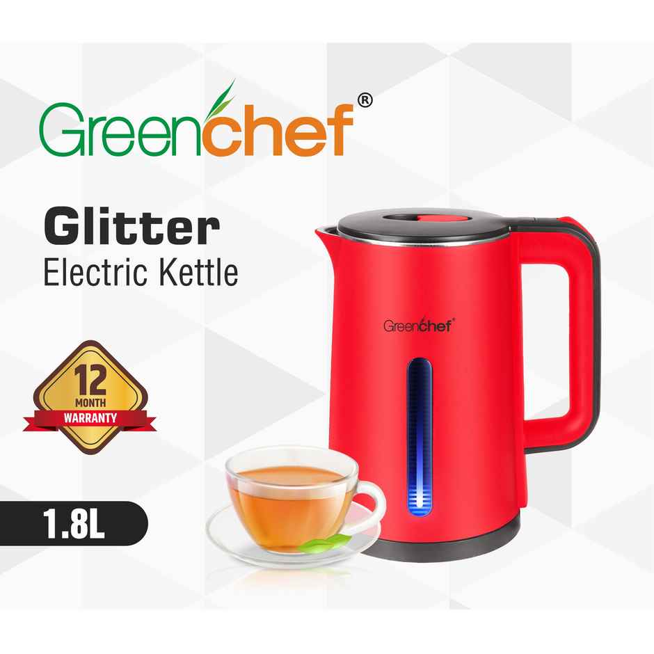 Greenchef SS Kettle 1.8ltrs - Glitter