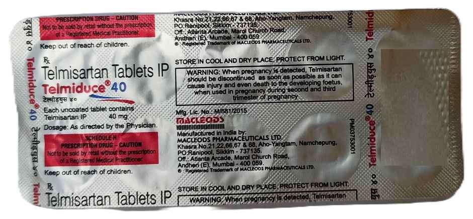 Telmiduce 40 Tablet