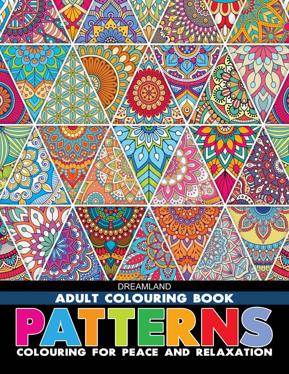 Dreamland Patterns Colouring Book for Adults