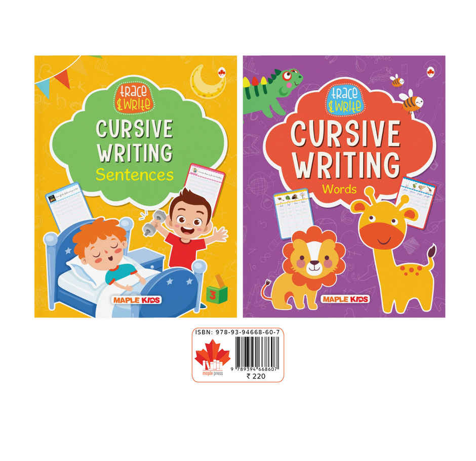 Cursive Writing Books | Words and Sentences