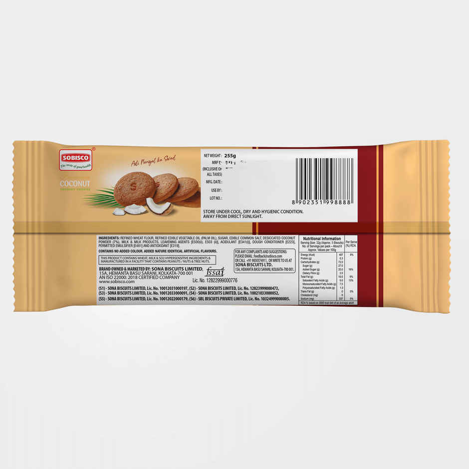 Sobisco Premium Coconut Cookies