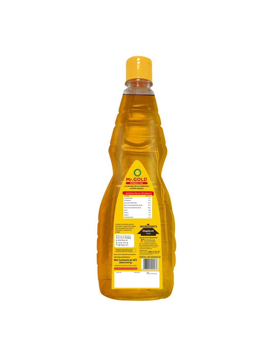 Mr.Gold Gingelly Oil Pet