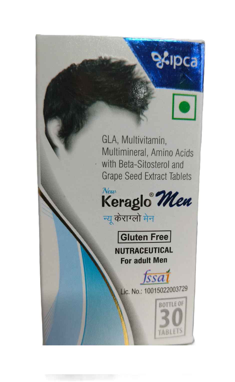 New Keraglo Men Gluten Free For Adult Men Tablet