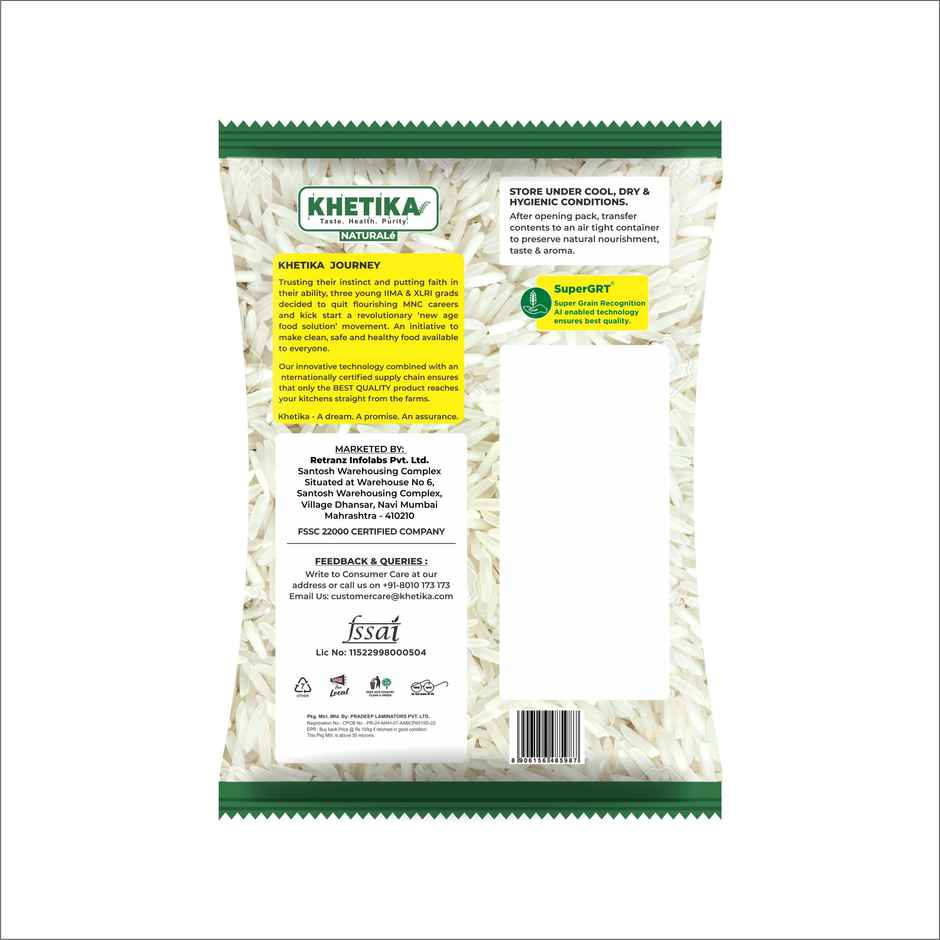 Khetika Steam Basmati Tibar