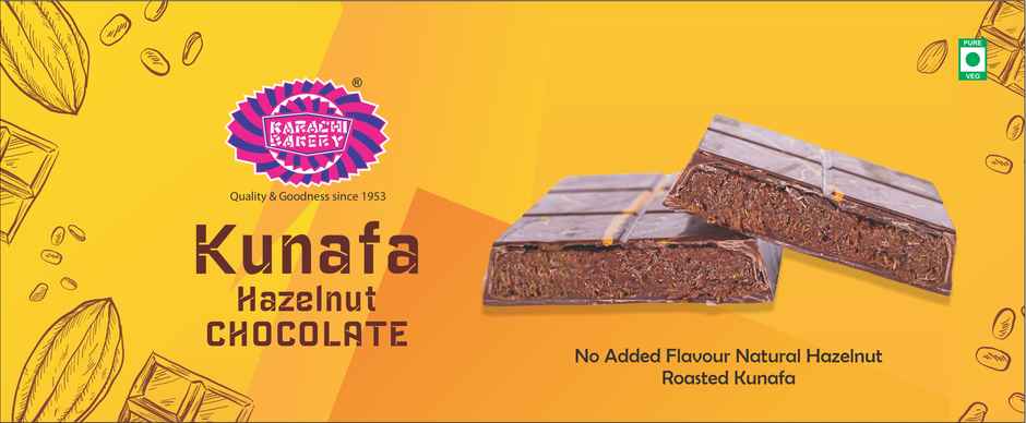 Kunafa Hazelnut Chocolate