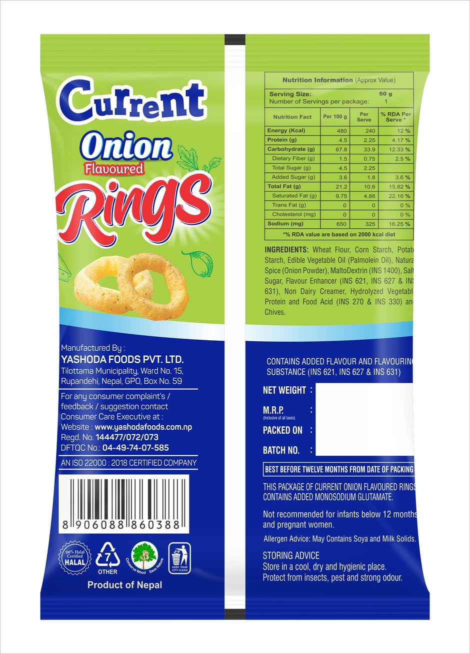 Current Onion Normal Rings