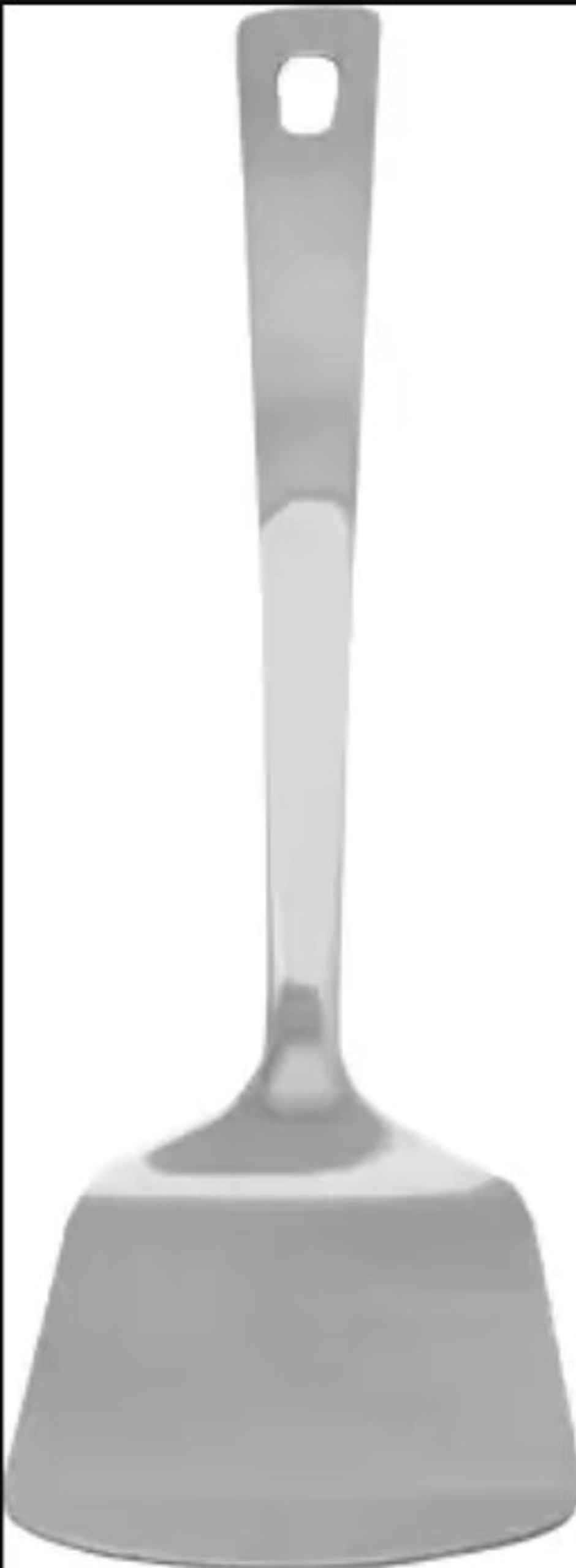 Petals Steel Mini Cooking/Serving/Spoon/Spatula-Dosa Palta/Taveta/Turner/Khurpi,25cm