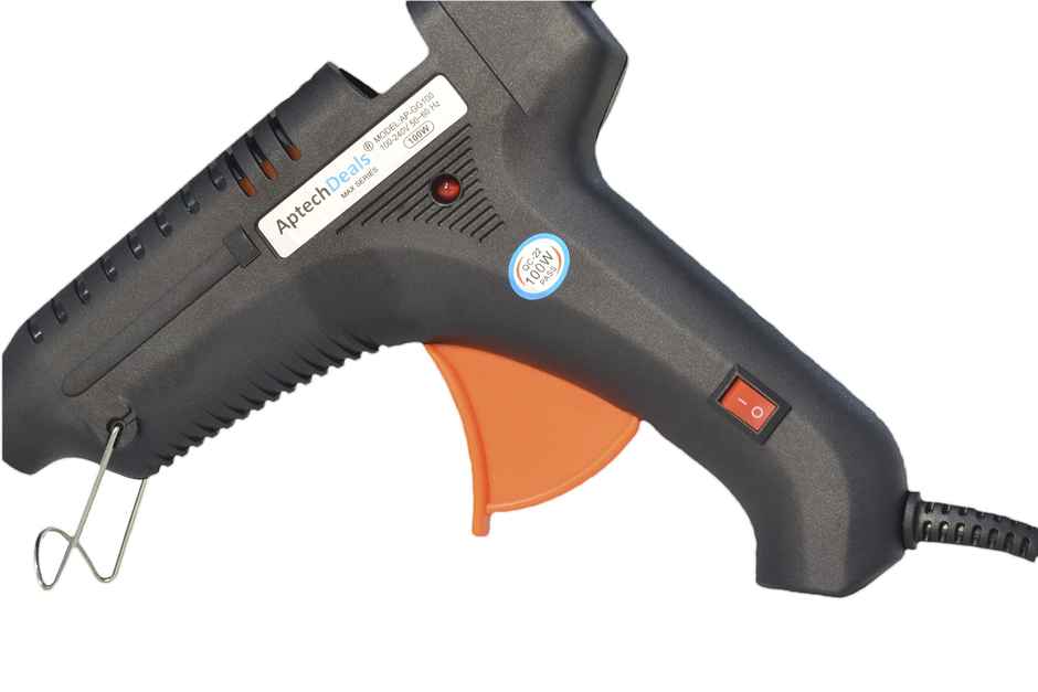 Aptechdeals 100 W Glue Gun With 5 Glue Sticks