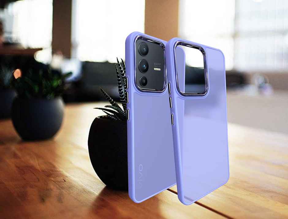 Artistque Case for Vivo V23 5g Back Cover | colored Frosted Stylish Cover