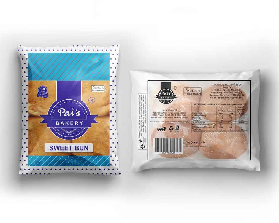 Pai Bakery Sweet Bun