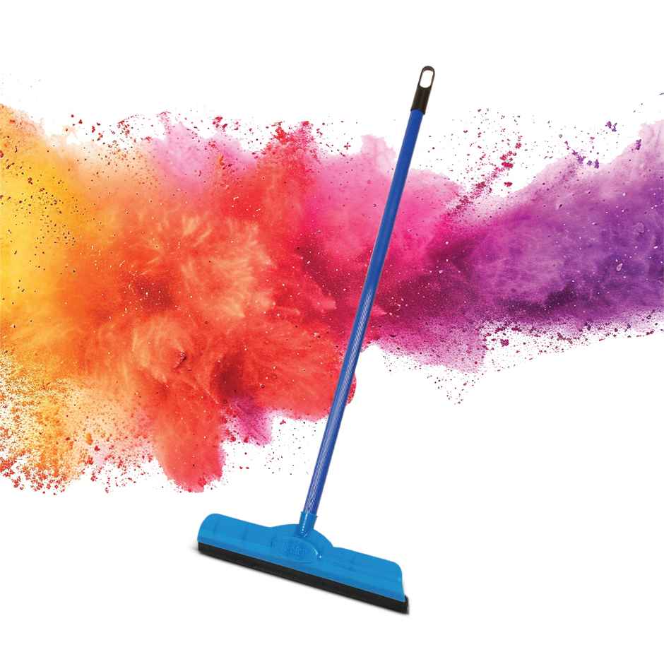 Gala Double Lip Bathroom And Floor Wiper, Blue