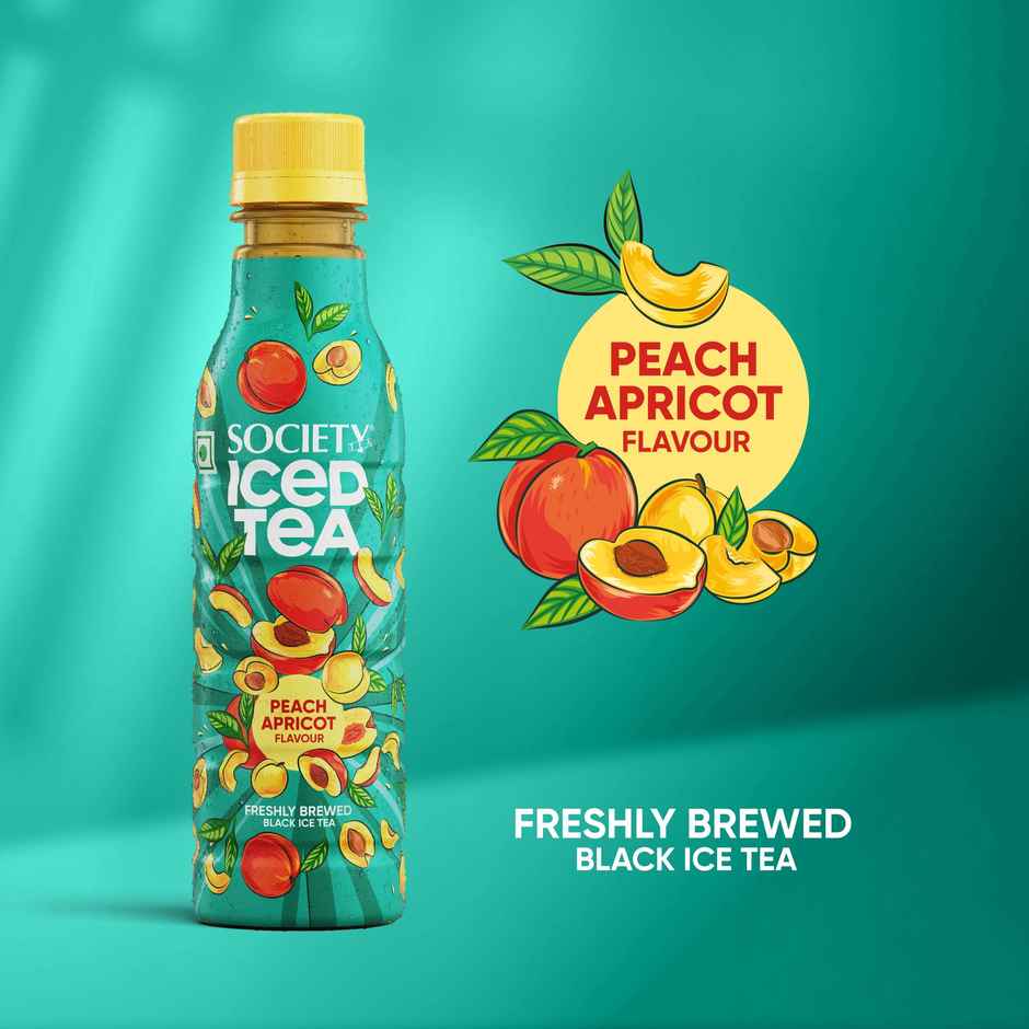 Society Iced Tea Peach Apricot Flavour Bottle