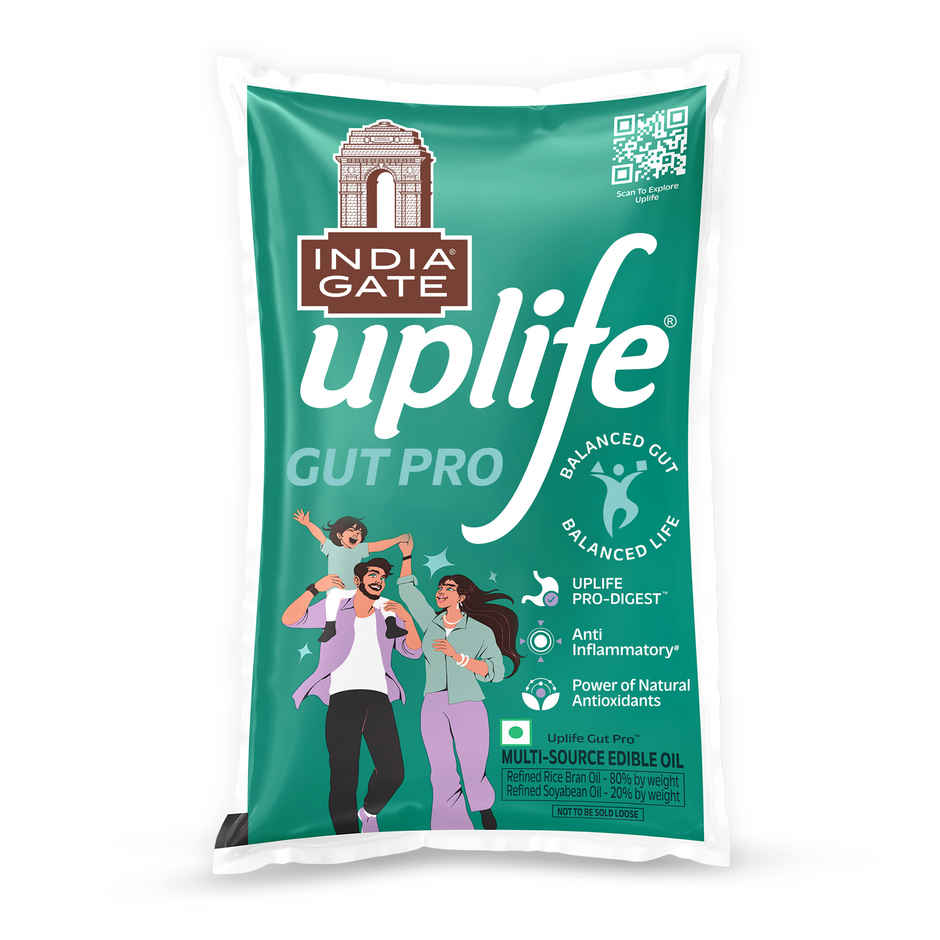 India Gate Uplife Gut Pro Oil | Healthy Cooking Oil