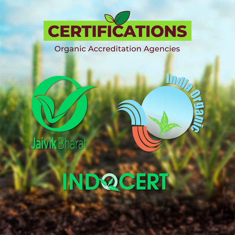 Aashirvaad Organic Truly Organic Whole Wheat Atta, 0% Maida