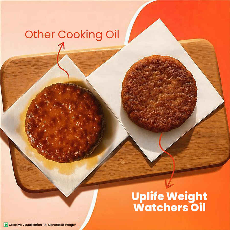 India Gate Uplife Weight Watchers Oil | Light Cooking Oil