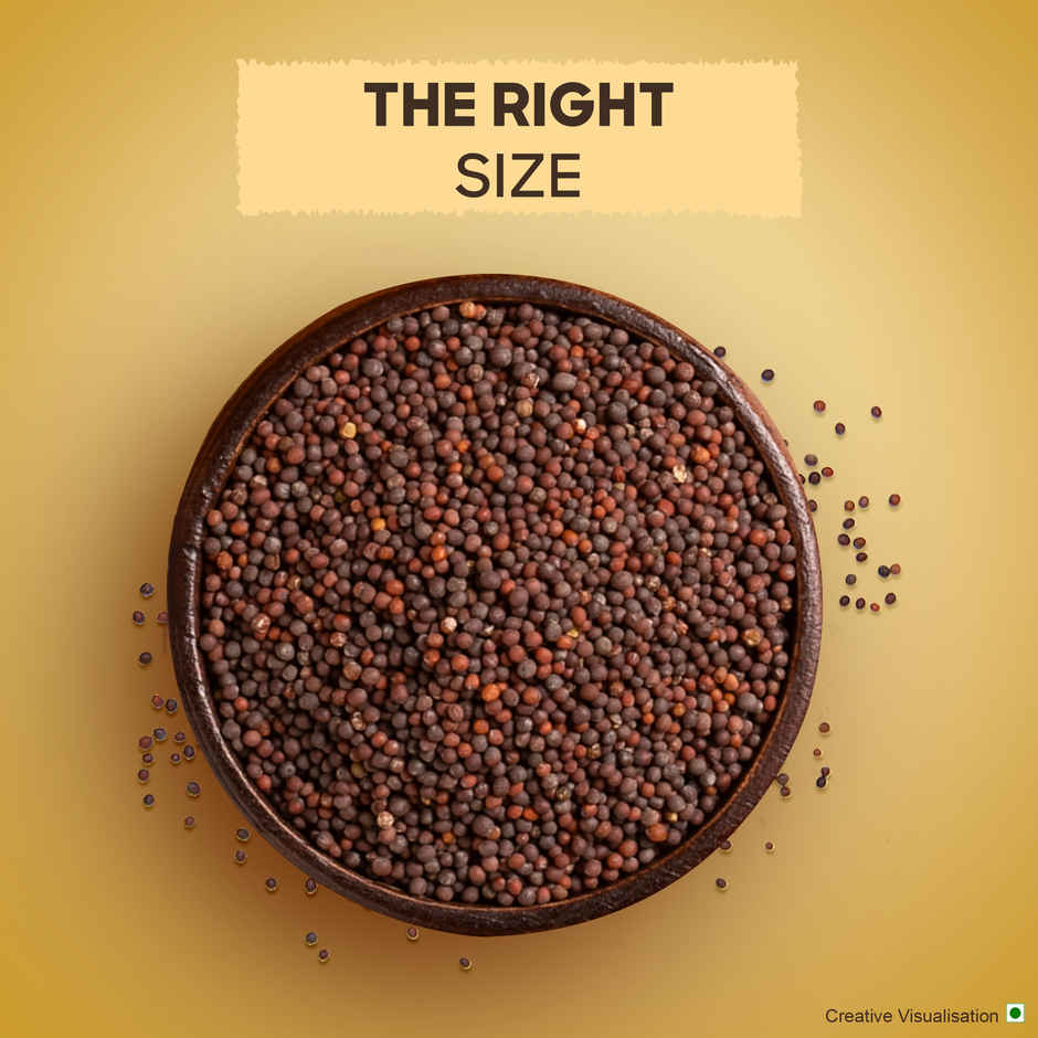 Aashirvaad Mustard/Sarso Seeds | Whole